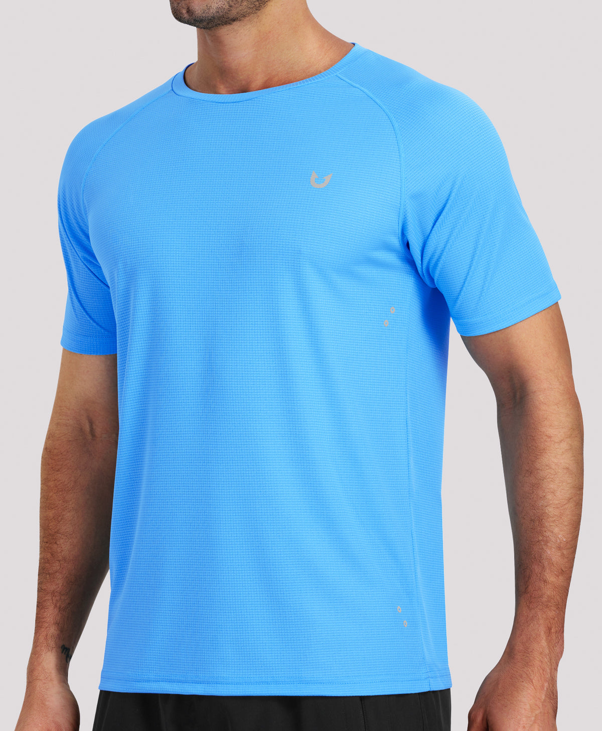 
Men's VaporGrid Performance Tee Breathable Gym & Workout T-Shirts — LAKEBLUE