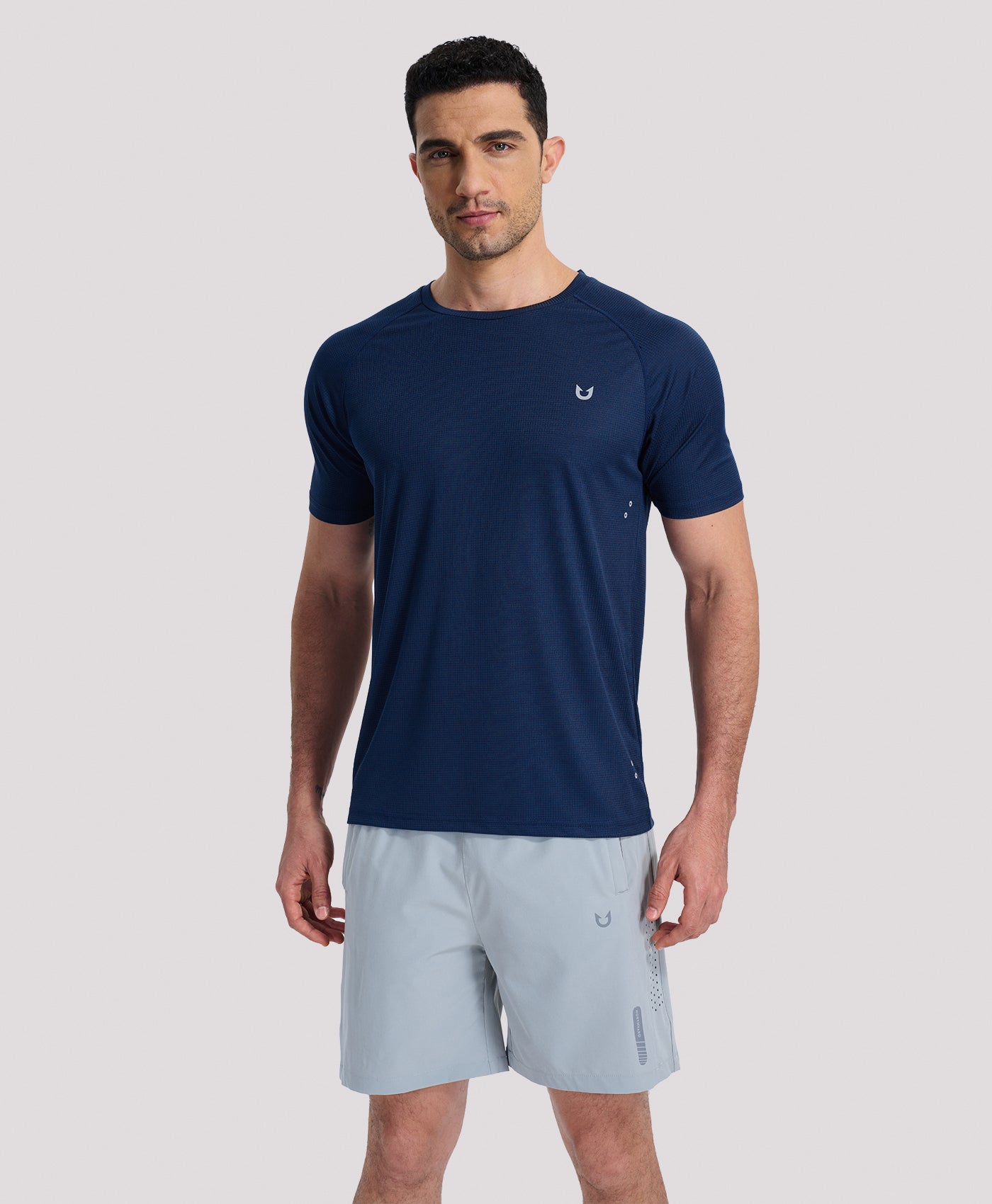 Northyard Men's VaporGrid™ Performance Tee Breathable Gym & Workout T-Shirts #color_navy