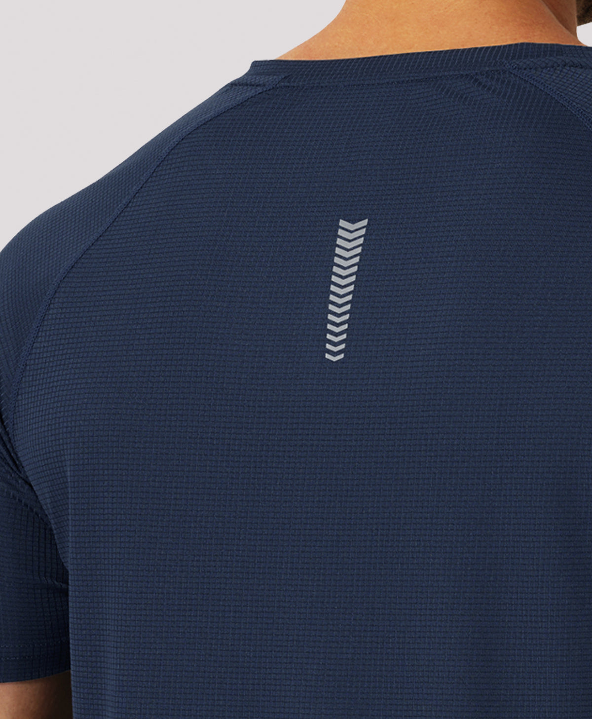 
Men's VaporGrid Performance Tee Breathable Gym & Workout T-Shirts — navy