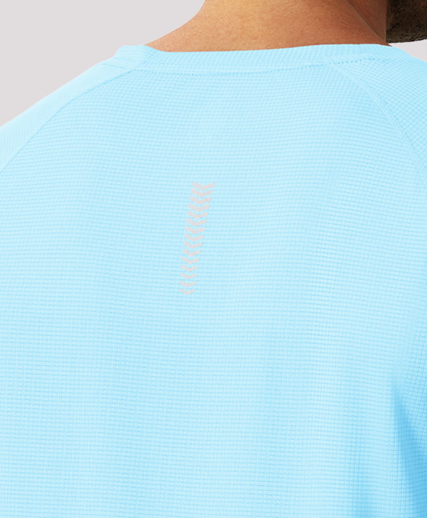 Northyard Men's VaporGrid™ Performance Tee Breathable Gym & Workout T-Shirts #color_SKYBLUE
