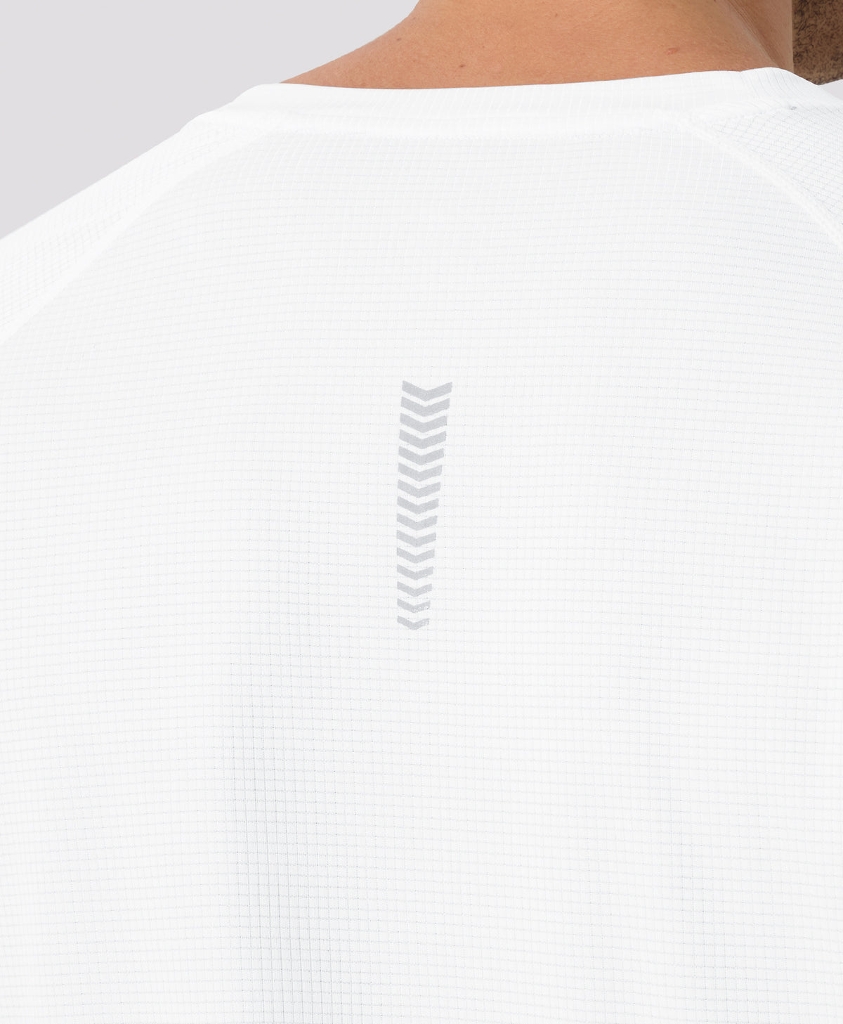 
Men's VaporGrid Performance Tee Breathable Gym & Workout T-Shirts — WHITE