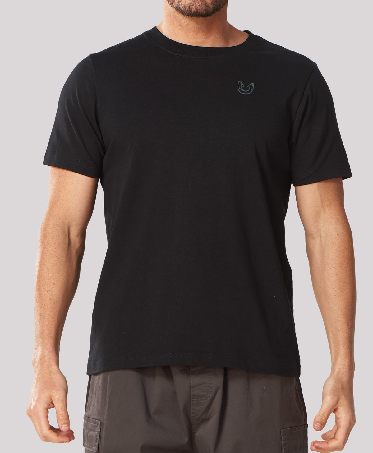 
Men's Soft 100% Cotton Graphic T-Shirts — Black