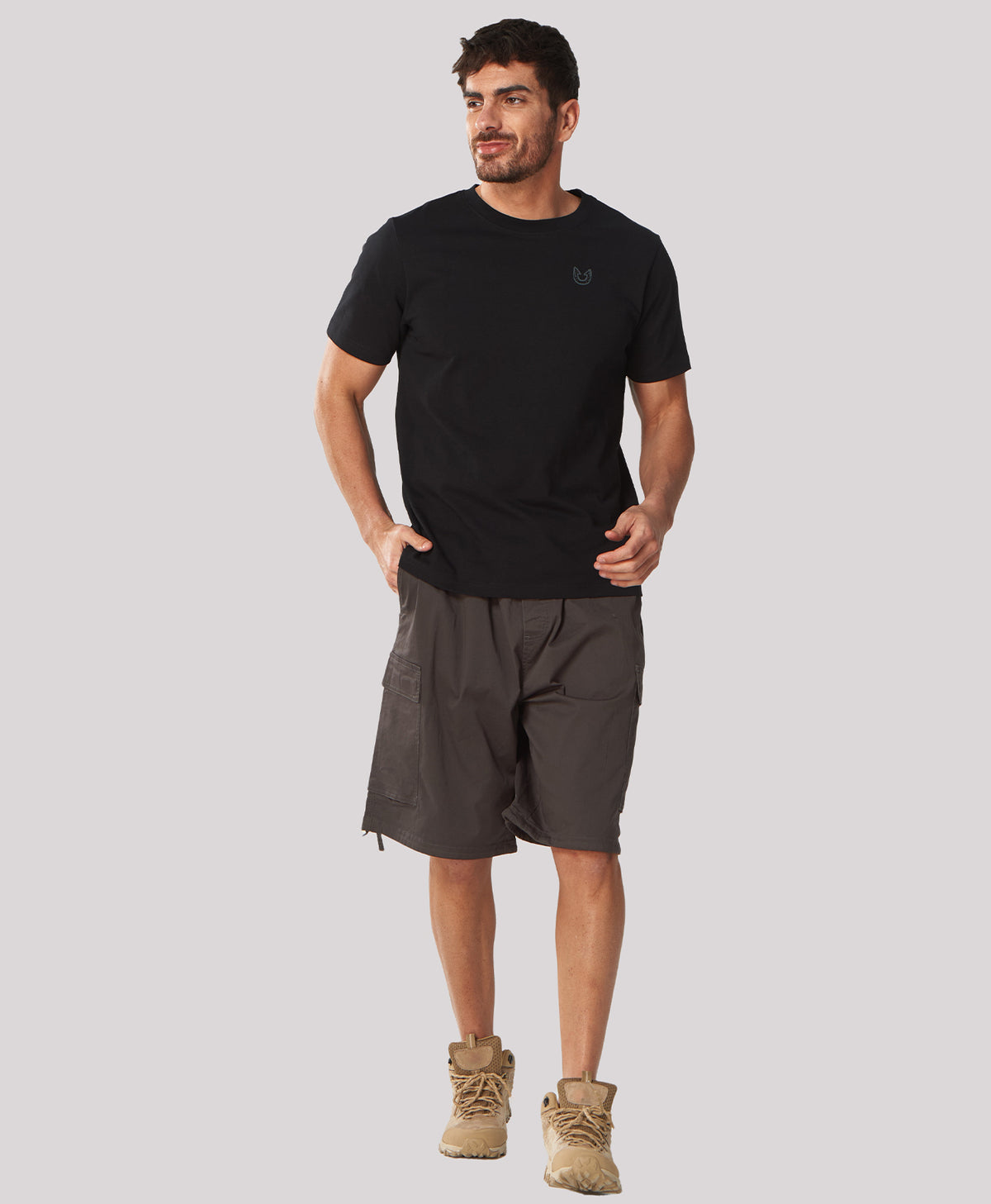 
Men's Soft 100% Cotton Graphic T-Shirts — Black