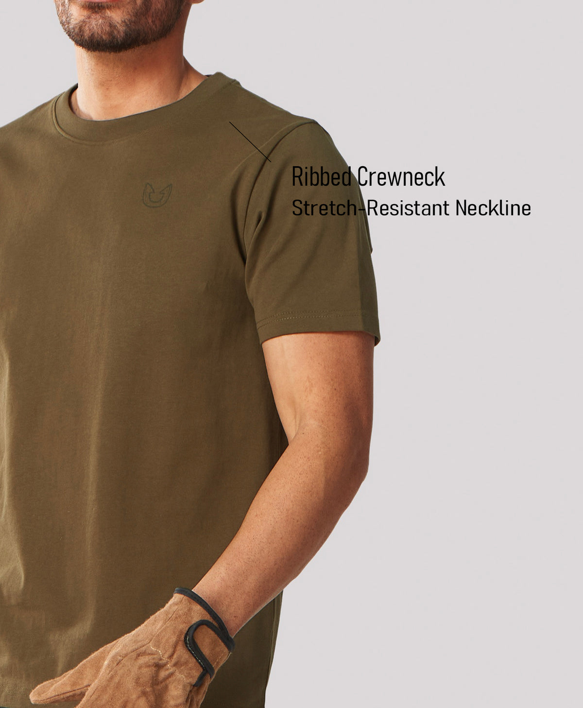 
Men's Soft 100% Cotton Graphic T-Shirts — Army Green