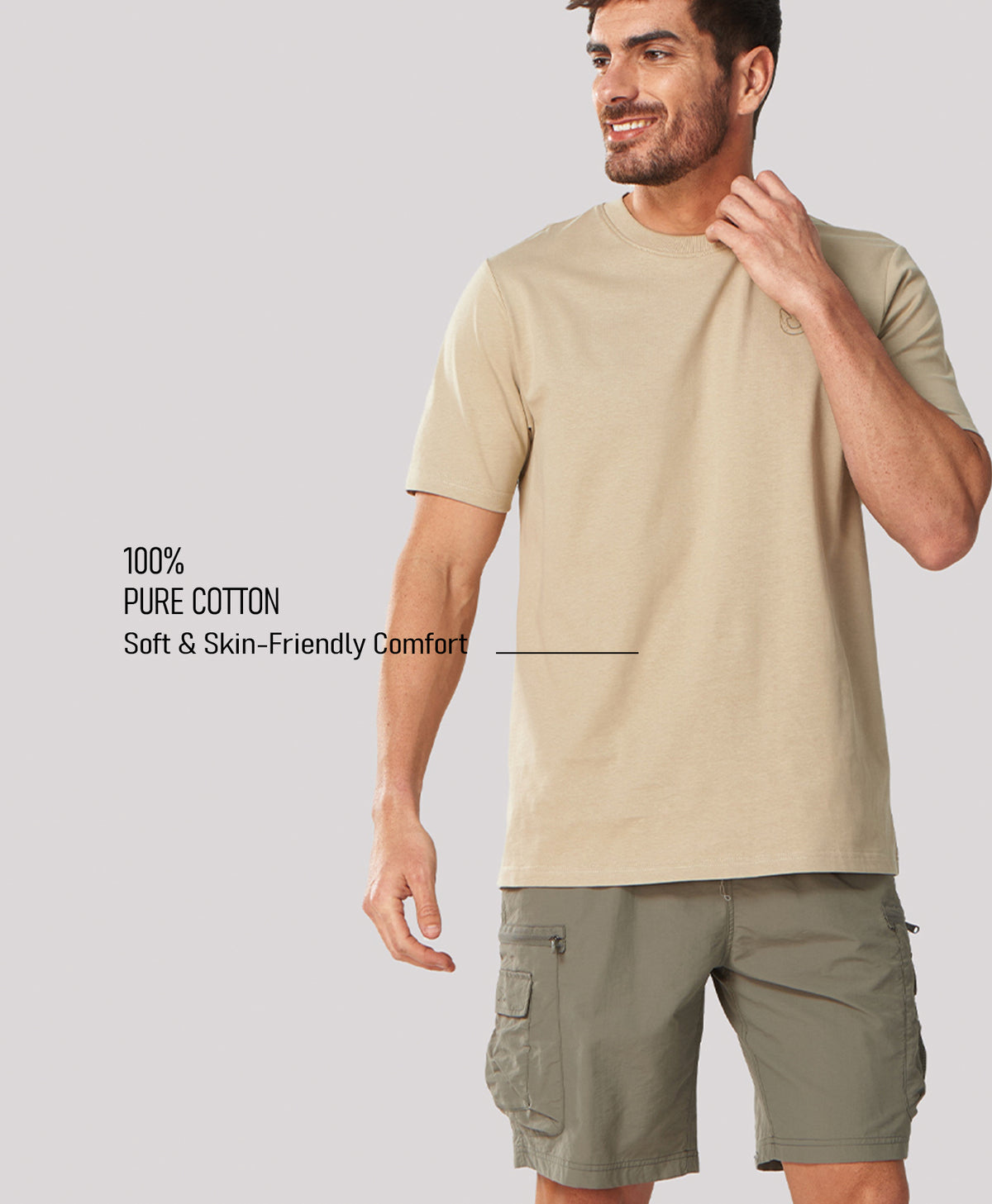 
Men's Soft 100% Cotton Graphic T-Shirts — Dersert
