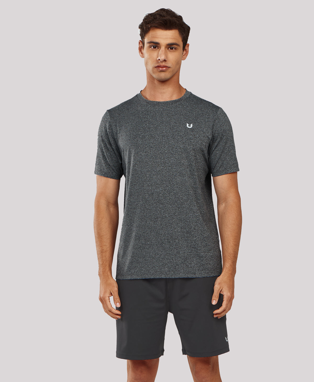 
Men's Breathable V2.0 Performance Workout T-Shirts — Midnight Heather