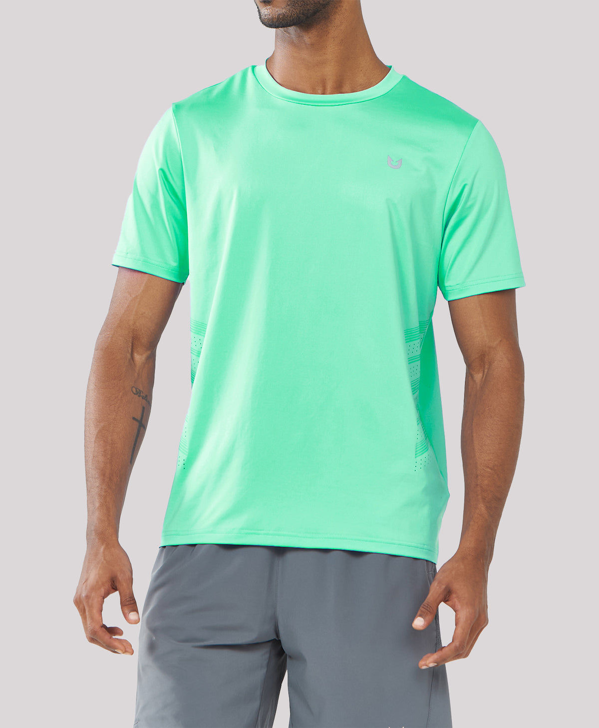 
Men's Breathable V2.0 Performance Workout T-Shirts — Light Mint