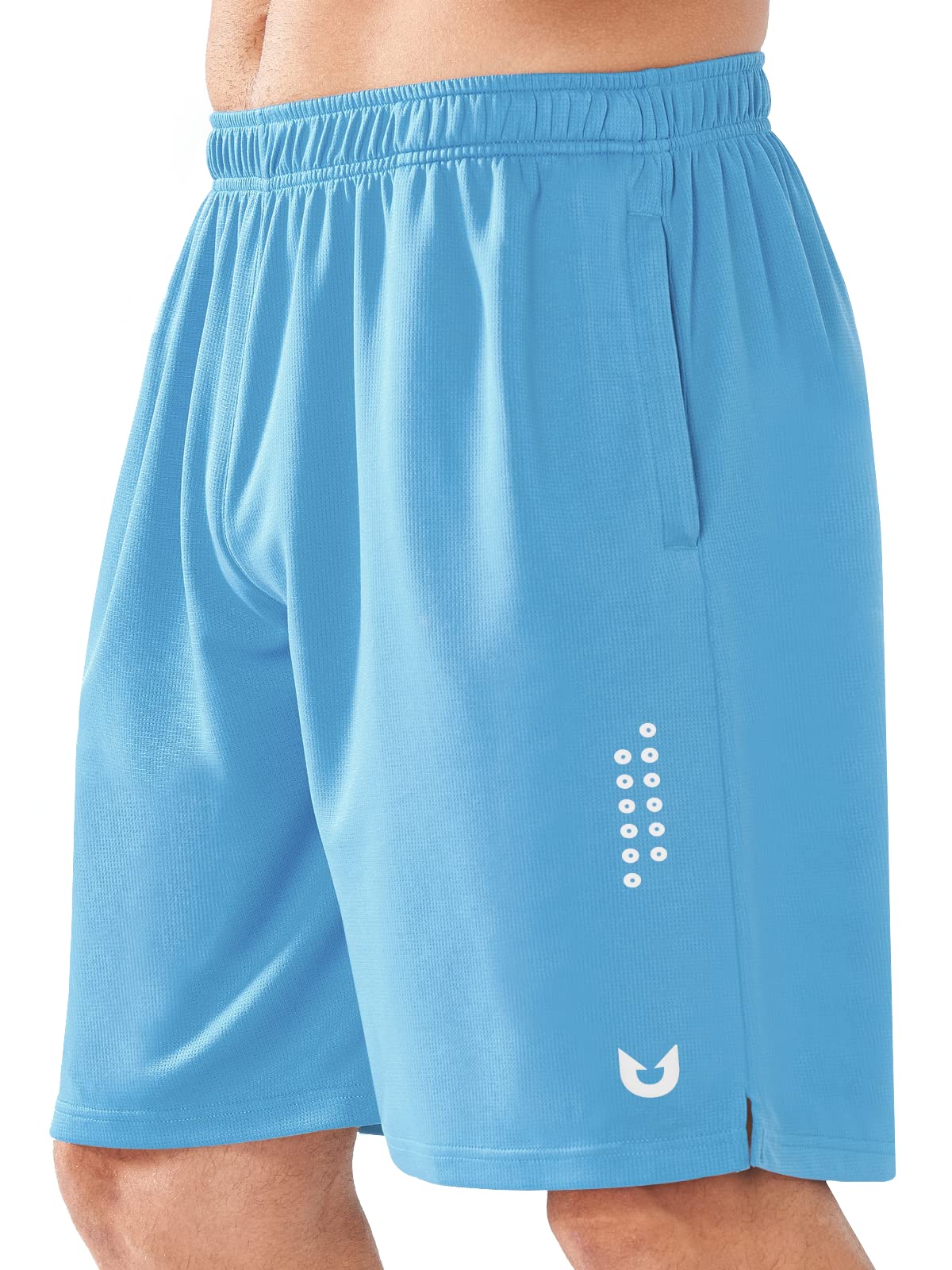 Men's Sky Blue Basketball Shorts