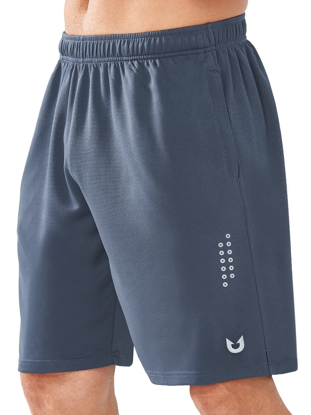 Men's Cool Grey Basketball Shorts