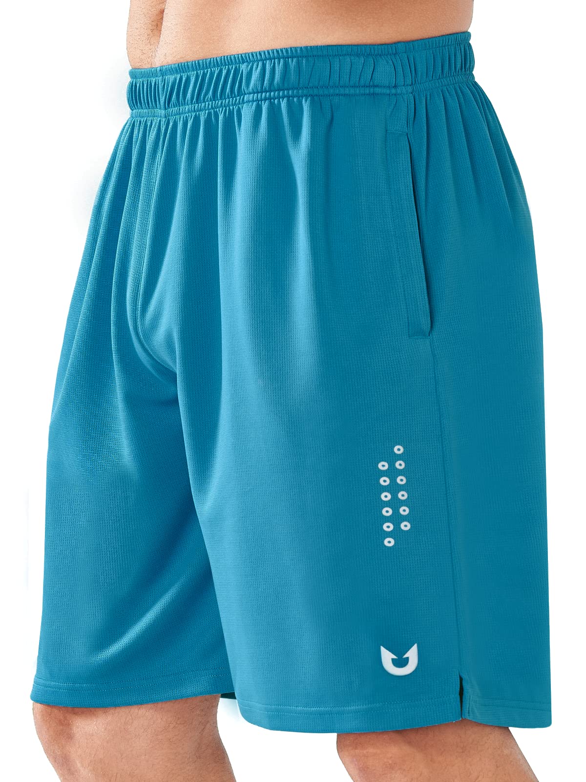 Men's Lake Blue Basketball Shorts