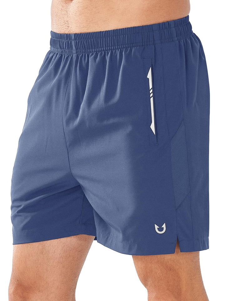 Men's Inch Inseam Workout Stretch Sweat Shorts for Cycling
