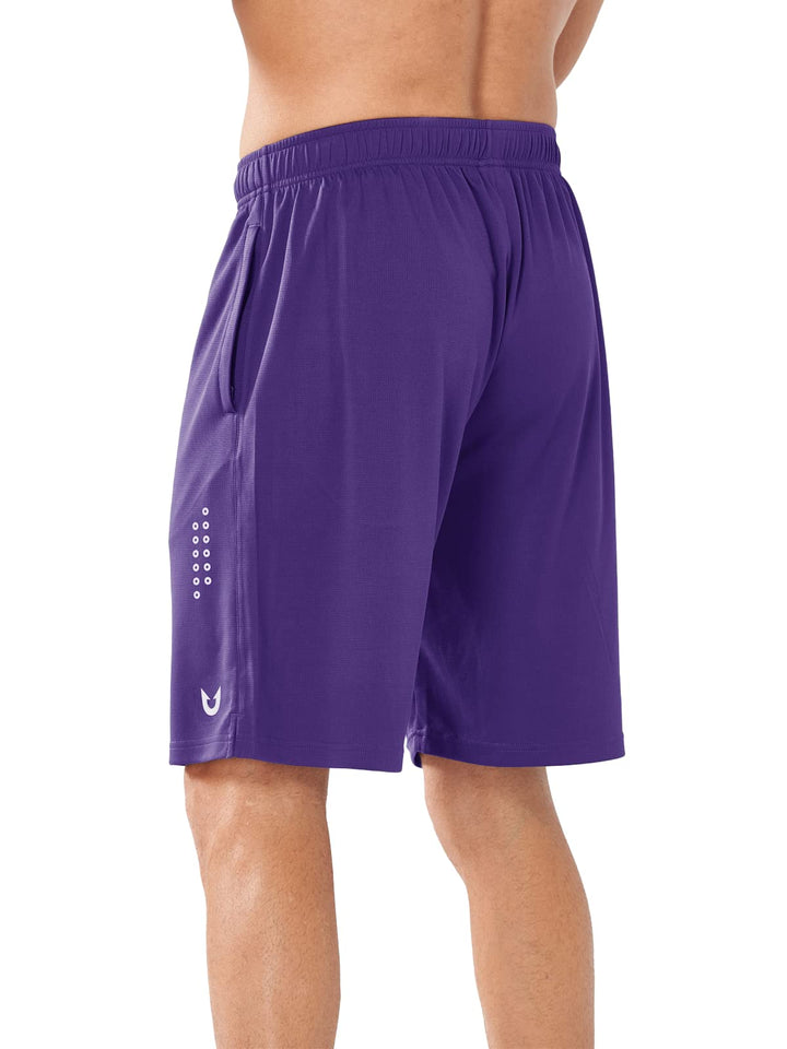 Men's Rurple Basketball Shorts Back
