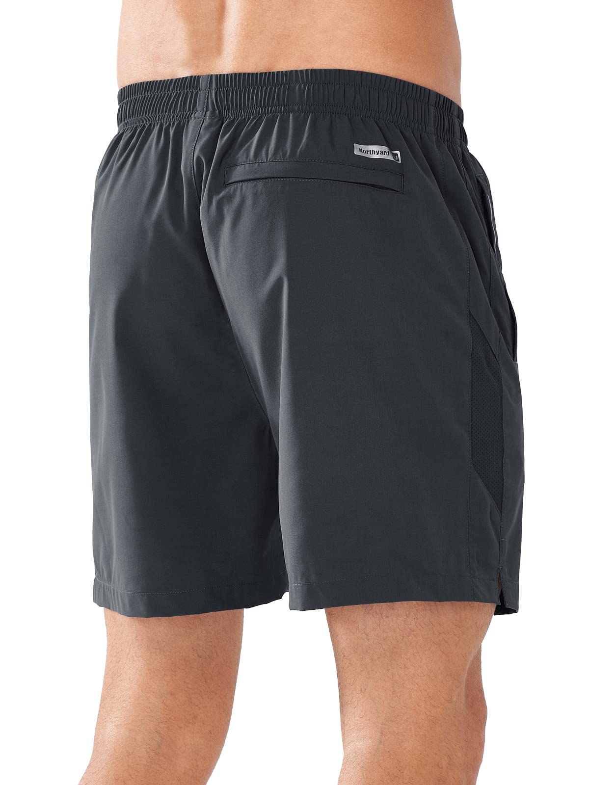 Miluxas Mens Sweat Shorts Mens Athletic Gym Shorts Inseam Cotton Shorts For Men Gym Shorts With Pockets Khaki 10 Xl