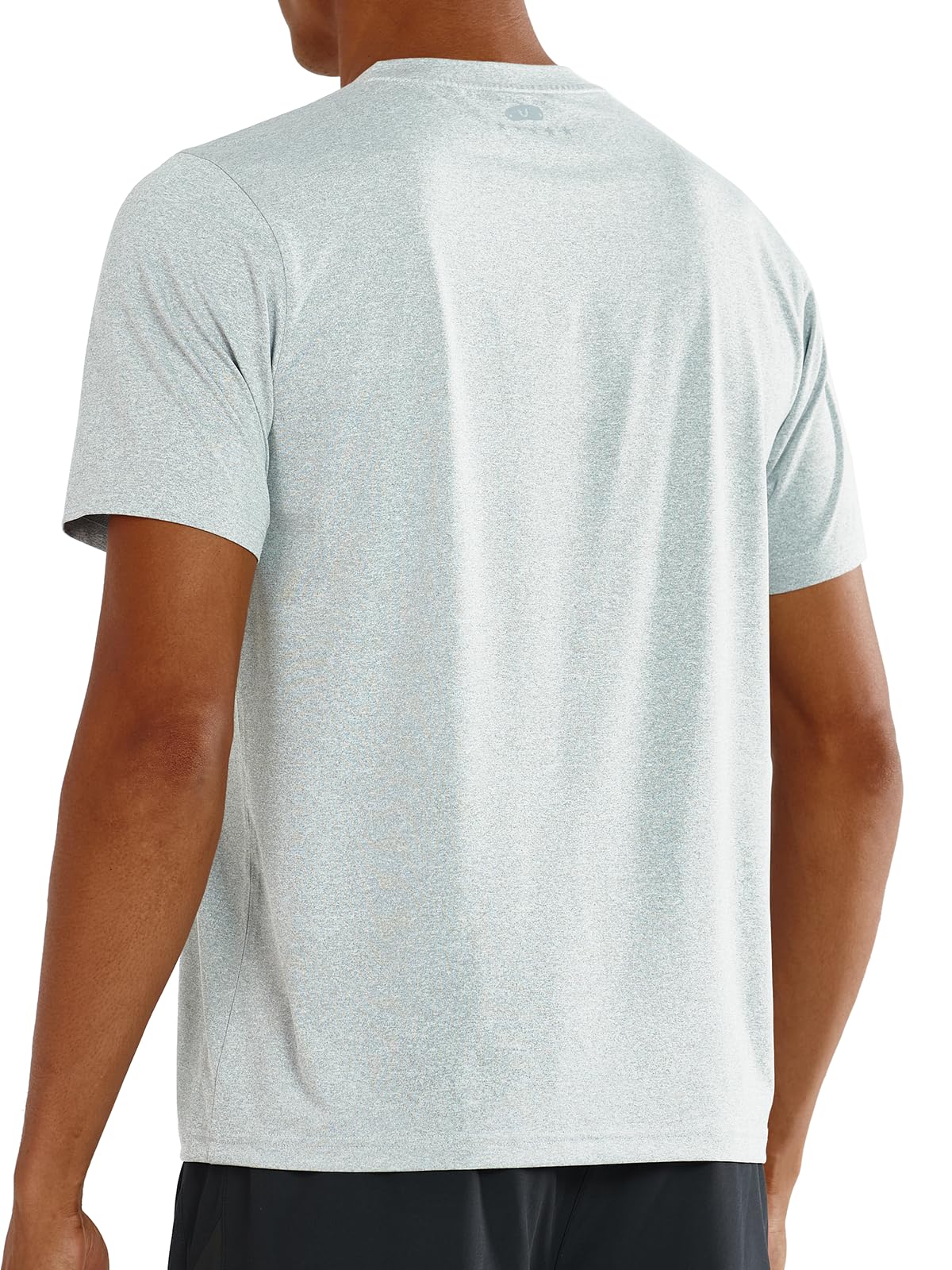 Men's Athletic Running T-Shirts Short Sleeve Workout Dry fit Gym Sport