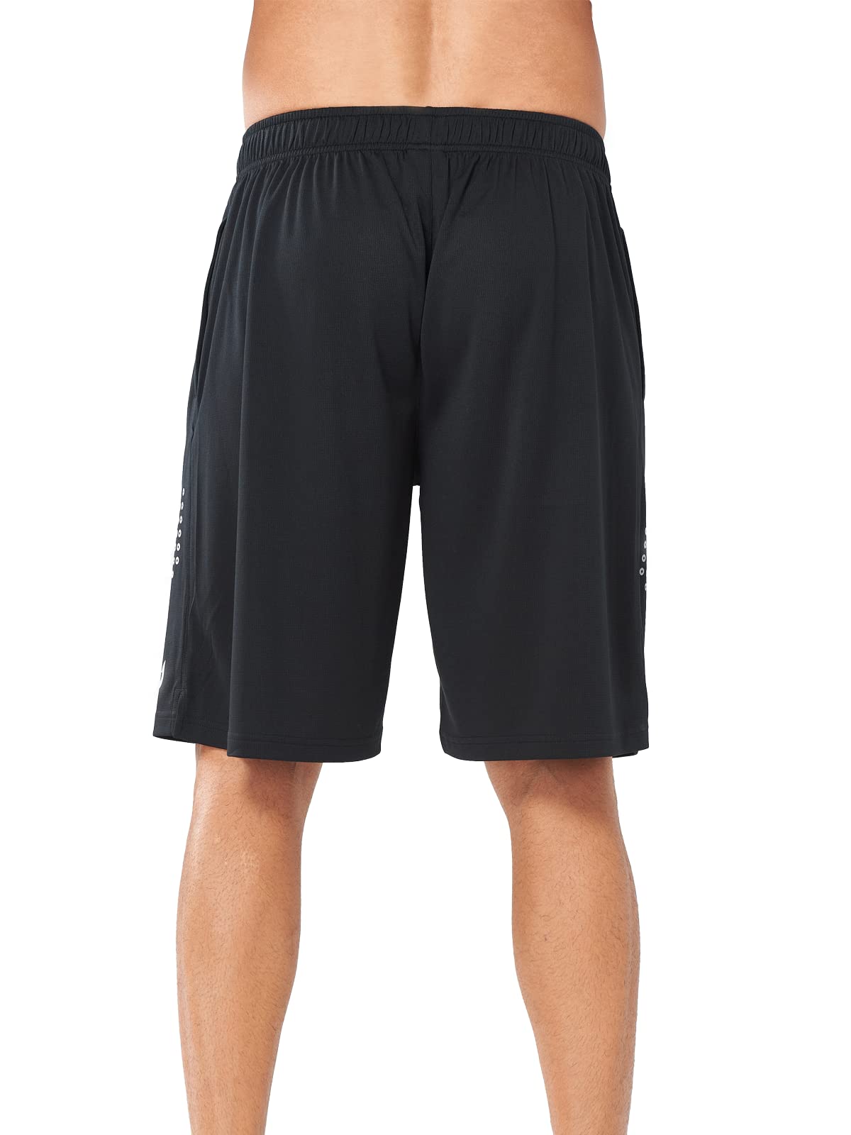 Men's Black Basketball Shorts Back