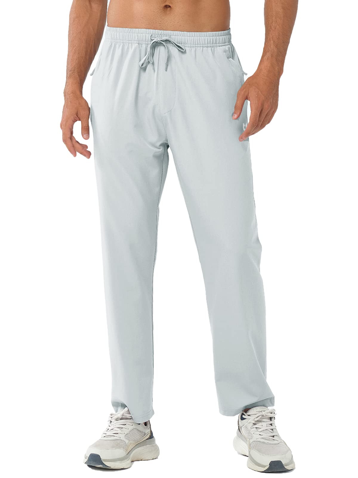 Men's Athletic Works Sweatpants Lightweight with Pockets for Gym Track