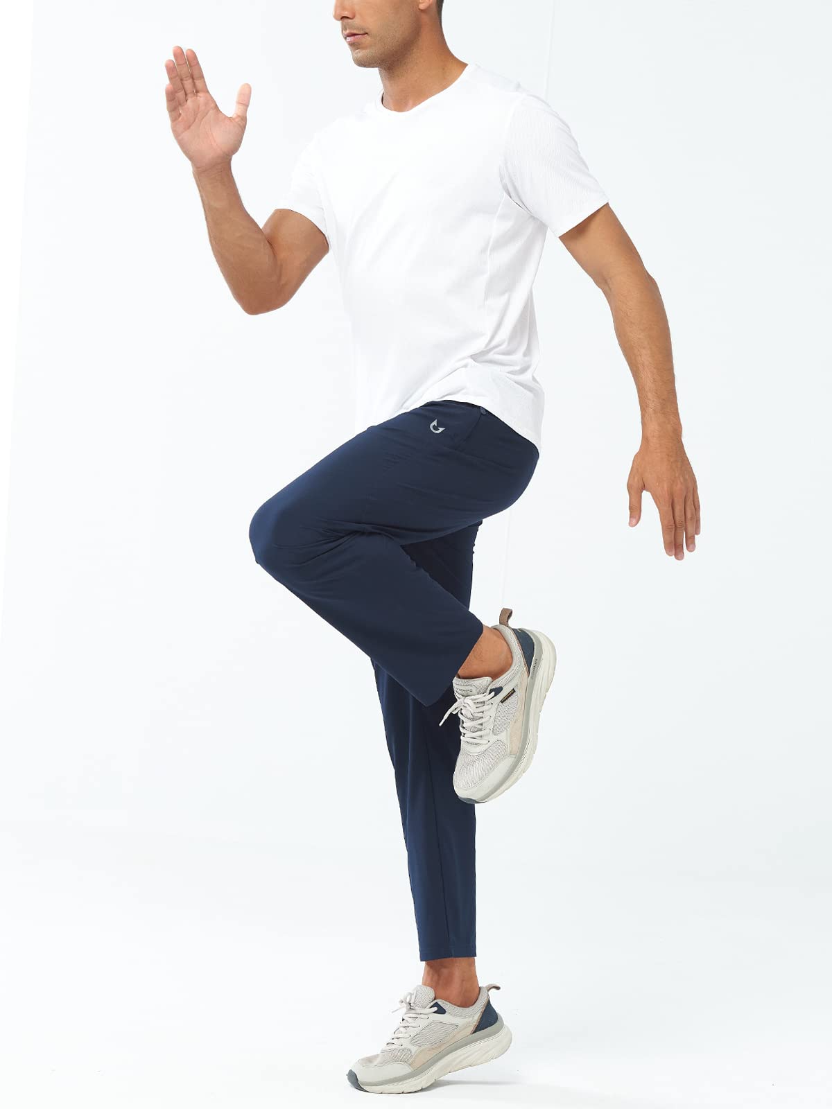 Men's Athletic Works Sweatpants Lightweight with Pockets for Gym Track