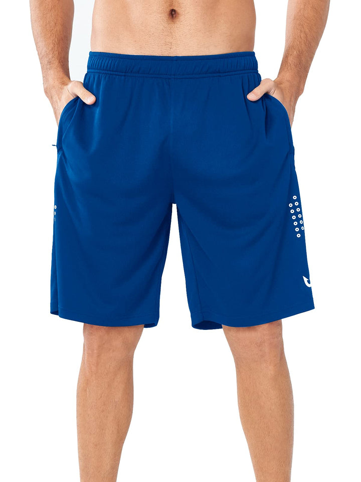 Men's Royal Blue Basketball Shorts Front